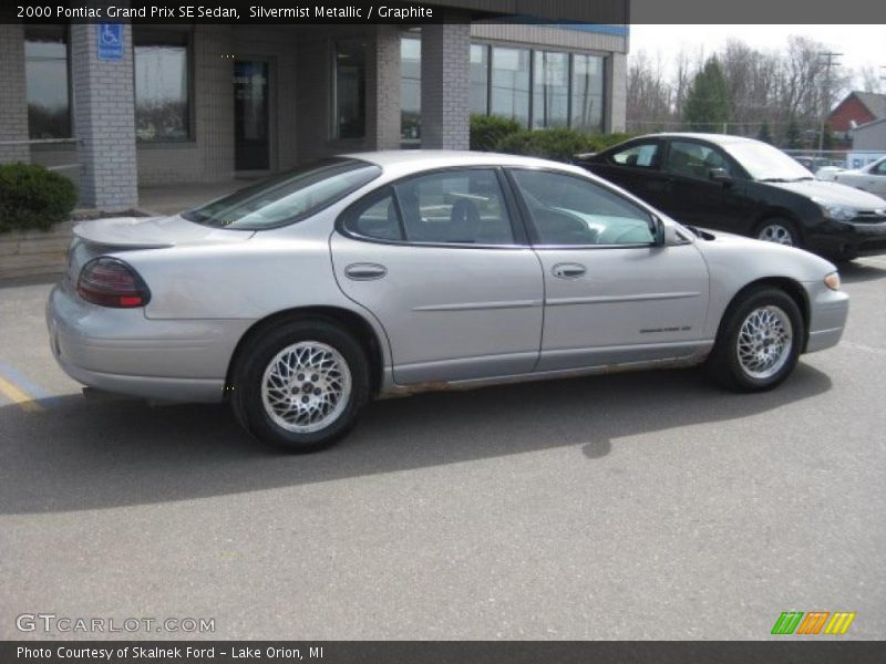 Silvermist Metallic / Graphite 2000 Pontiac Grand Prix SE Sedan