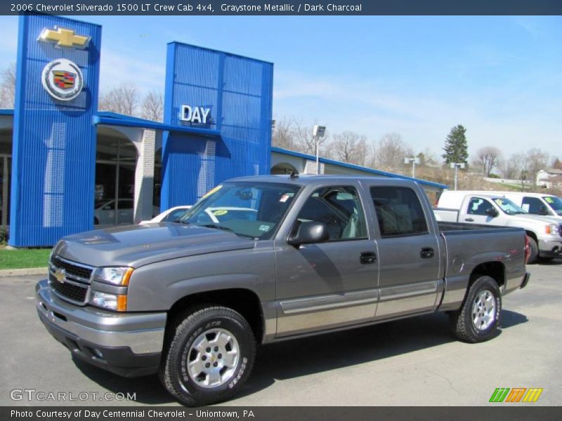 Graystone Metallic / Dark Charcoal 2006 Chevrolet Silverado 1500 LT Crew Cab 4x4