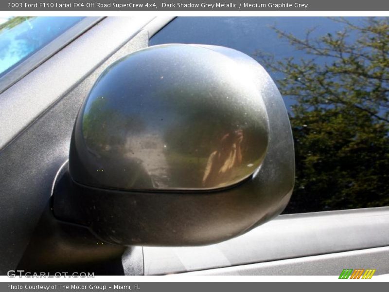 Dark Shadow Grey Metallic / Medium Graphite Grey 2003 Ford F150 Lariat FX4 Off Road SuperCrew 4x4