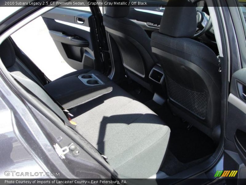 Graphite Gray Metallic / Off Black 2010 Subaru Legacy 2.5 GT Premium Sedan