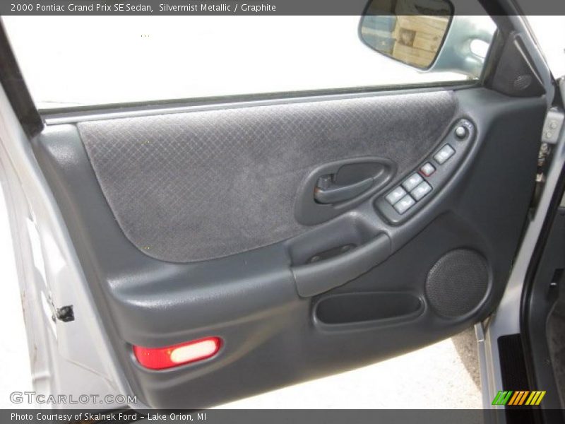 Silvermist Metallic / Graphite 2000 Pontiac Grand Prix SE Sedan