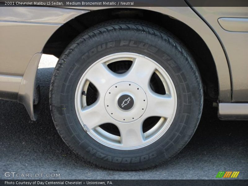 Medium Bronzemist Metallic / Neutral 2001 Chevrolet Malibu LS Sedan