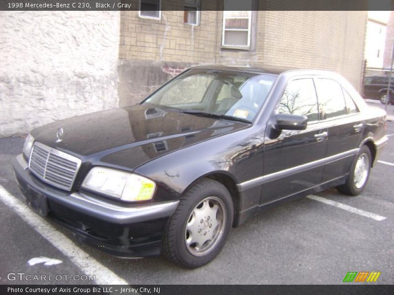 Black / Gray 1998 Mercedes-Benz C 230