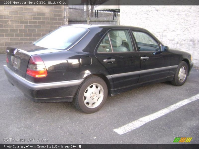 Black / Gray 1998 Mercedes-Benz C 230
