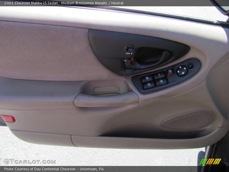 Medium Bronzemist Metallic / Neutral 2001 Chevrolet Malibu LS Sedan