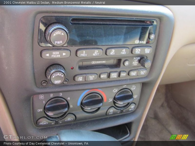 Medium Bronzemist Metallic / Neutral 2001 Chevrolet Malibu LS Sedan