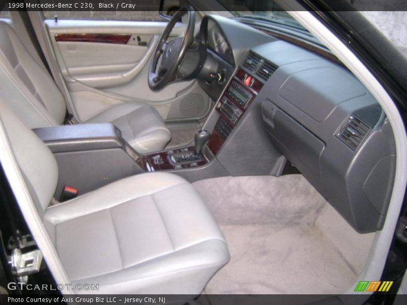Black / Gray 1998 Mercedes-Benz C 230