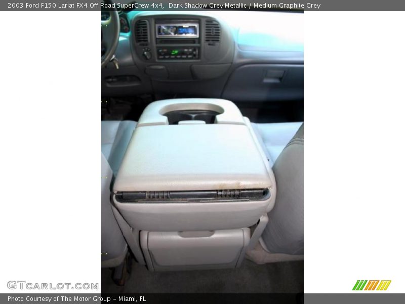 Dark Shadow Grey Metallic / Medium Graphite Grey 2003 Ford F150 Lariat FX4 Off Road SuperCrew 4x4