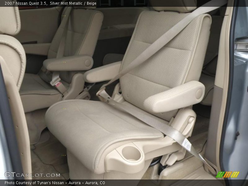 Silver Mist Metallic / Beige 2007 Nissan Quest 3.5