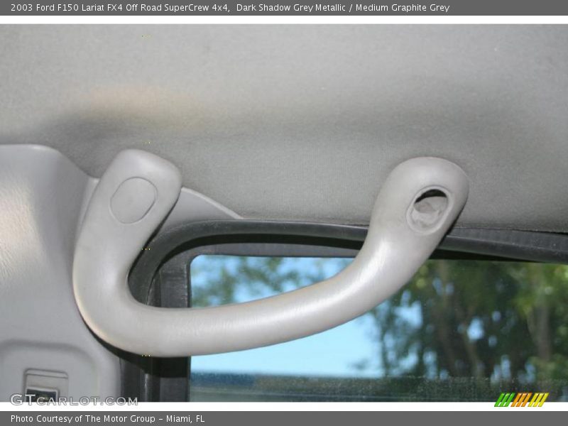 Dark Shadow Grey Metallic / Medium Graphite Grey 2003 Ford F150 Lariat FX4 Off Road SuperCrew 4x4