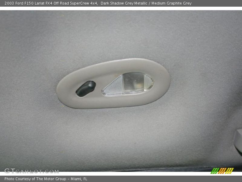 Dark Shadow Grey Metallic / Medium Graphite Grey 2003 Ford F150 Lariat FX4 Off Road SuperCrew 4x4
