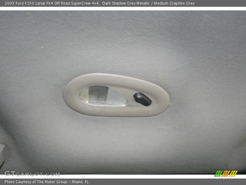 Dark Shadow Grey Metallic / Medium Graphite Grey 2003 Ford F150 Lariat FX4 Off Road SuperCrew 4x4