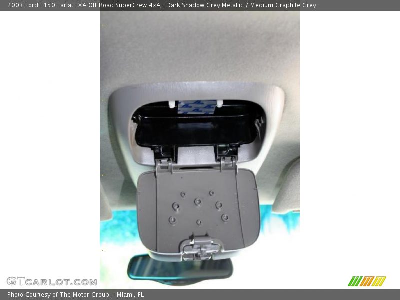 Dark Shadow Grey Metallic / Medium Graphite Grey 2003 Ford F150 Lariat FX4 Off Road SuperCrew 4x4