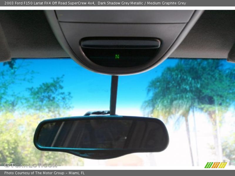 Dark Shadow Grey Metallic / Medium Graphite Grey 2003 Ford F150 Lariat FX4 Off Road SuperCrew 4x4