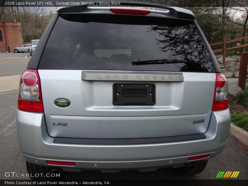 Zermatt Silver Metallic / Ebony Black 2008 Land Rover LR2 HSE
