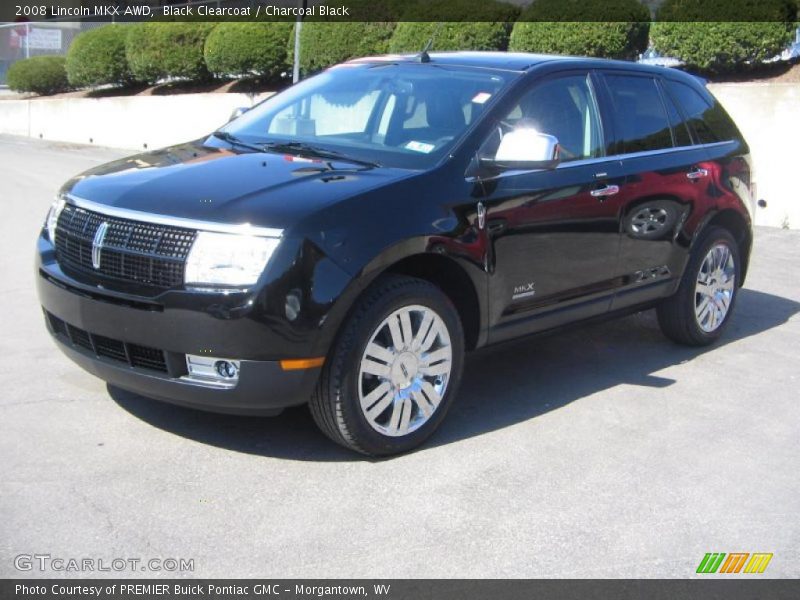 Black Clearcoat / Charcoal Black 2008 Lincoln MKX AWD