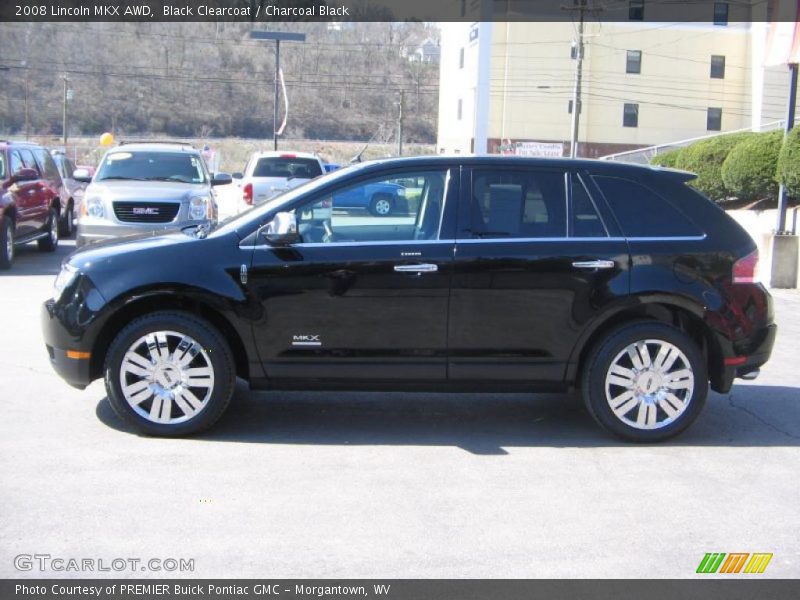 Black Clearcoat / Charcoal Black 2008 Lincoln MKX AWD