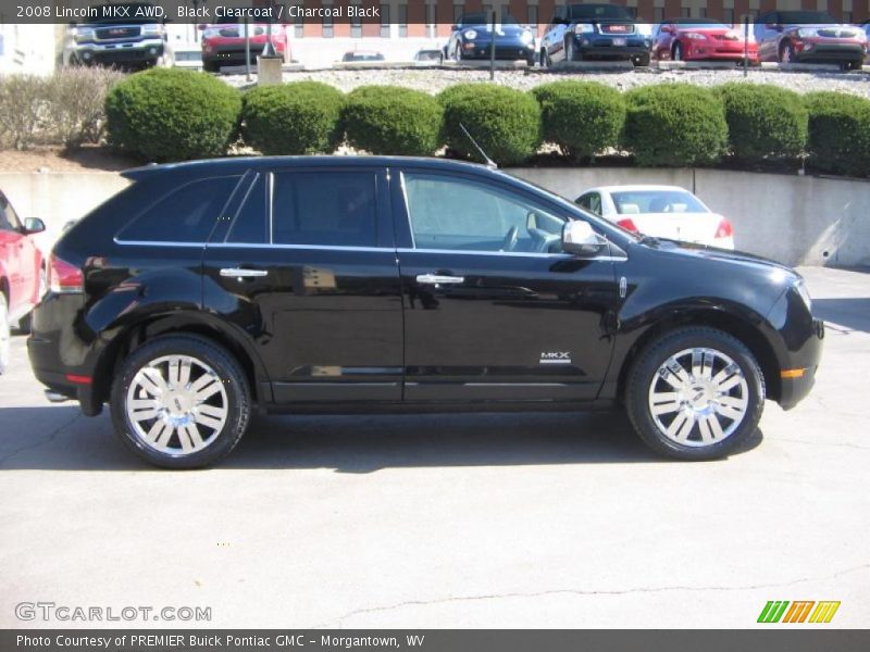 Black Clearcoat / Charcoal Black 2008 Lincoln MKX AWD