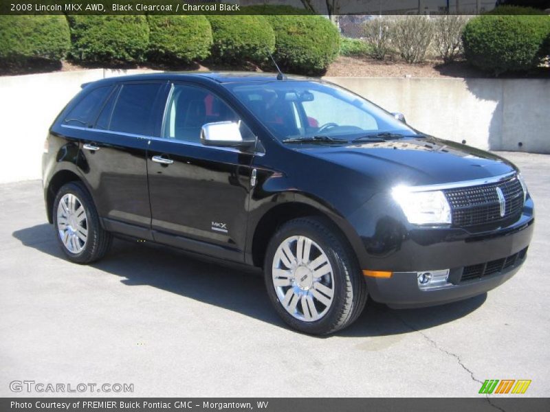 Black Clearcoat / Charcoal Black 2008 Lincoln MKX AWD