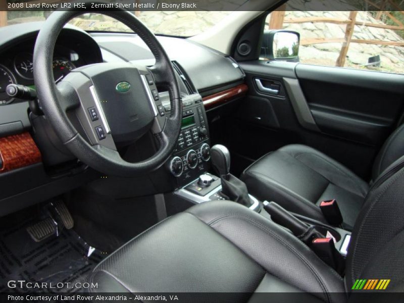 Zermatt Silver Metallic / Ebony Black 2008 Land Rover LR2 HSE