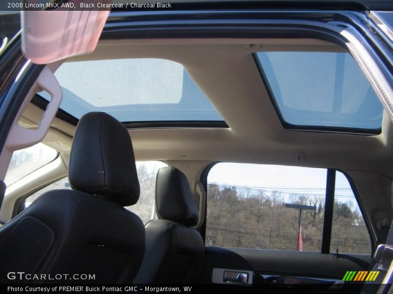 Black Clearcoat / Charcoal Black 2008 Lincoln MKX AWD