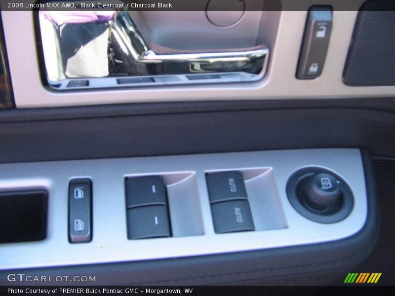 Black Clearcoat / Charcoal Black 2008 Lincoln MKX AWD