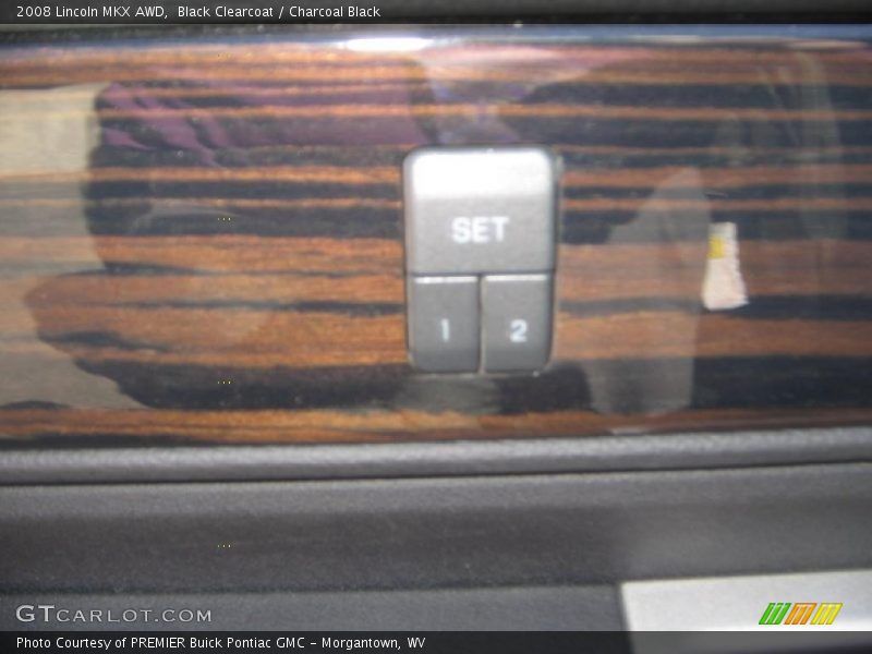 Black Clearcoat / Charcoal Black 2008 Lincoln MKX AWD