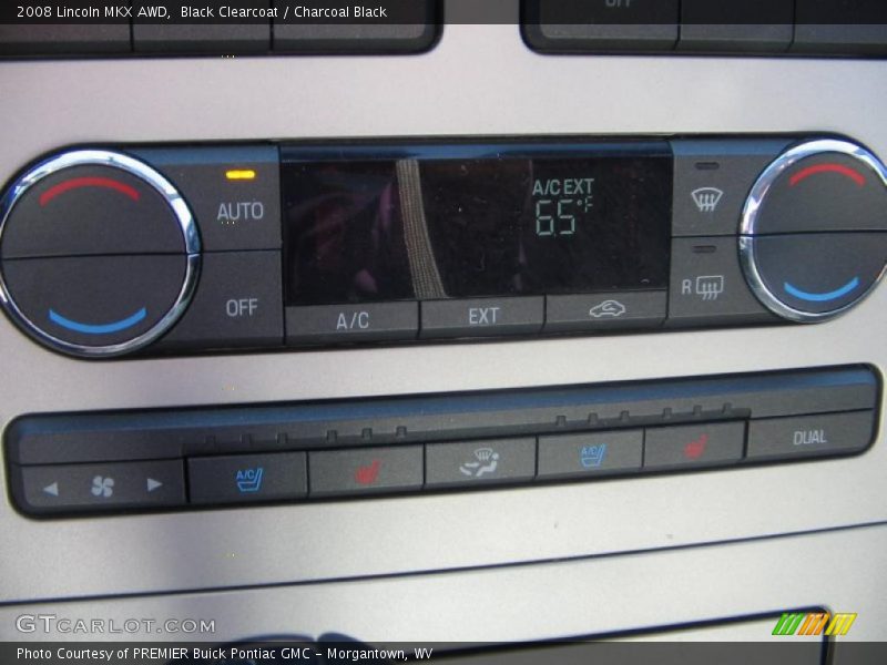 Black Clearcoat / Charcoal Black 2008 Lincoln MKX AWD