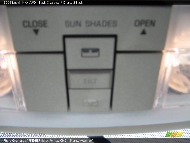 Black Clearcoat / Charcoal Black 2008 Lincoln MKX AWD