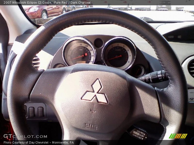 Pure Red / Dark Charcoal 2007 Mitsubishi Eclipse GS Coupe