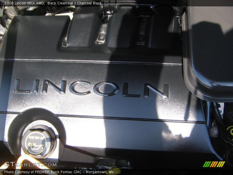 Black Clearcoat / Charcoal Black 2008 Lincoln MKX AWD