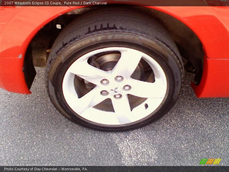 Pure Red / Dark Charcoal 2007 Mitsubishi Eclipse GS Coupe