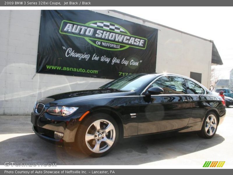 Jet Black / Black 2009 BMW 3 Series 328xi Coupe