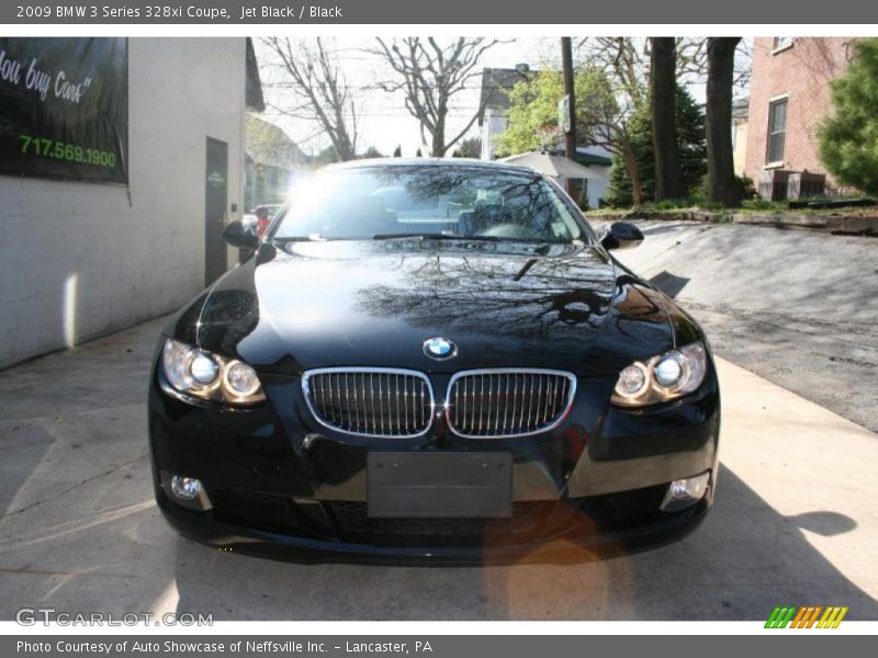 Jet Black / Black 2009 BMW 3 Series 328xi Coupe