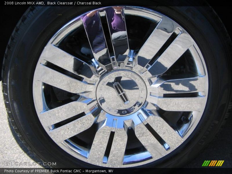 Black Clearcoat / Charcoal Black 2008 Lincoln MKX AWD