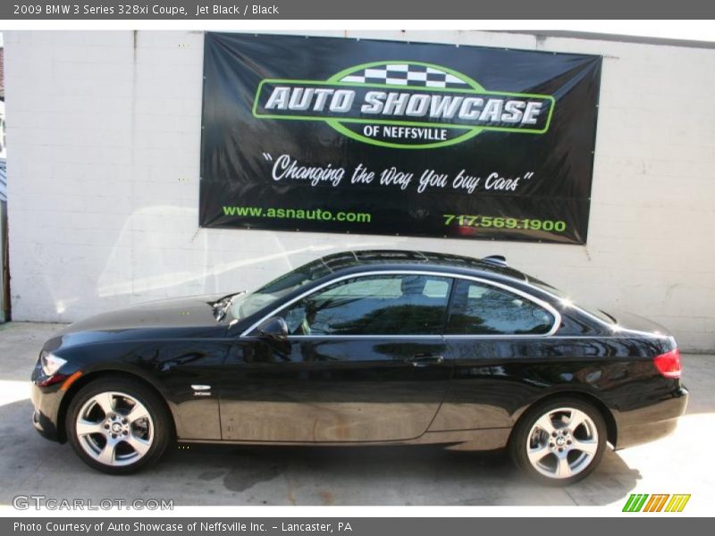 Jet Black / Black 2009 BMW 3 Series 328xi Coupe