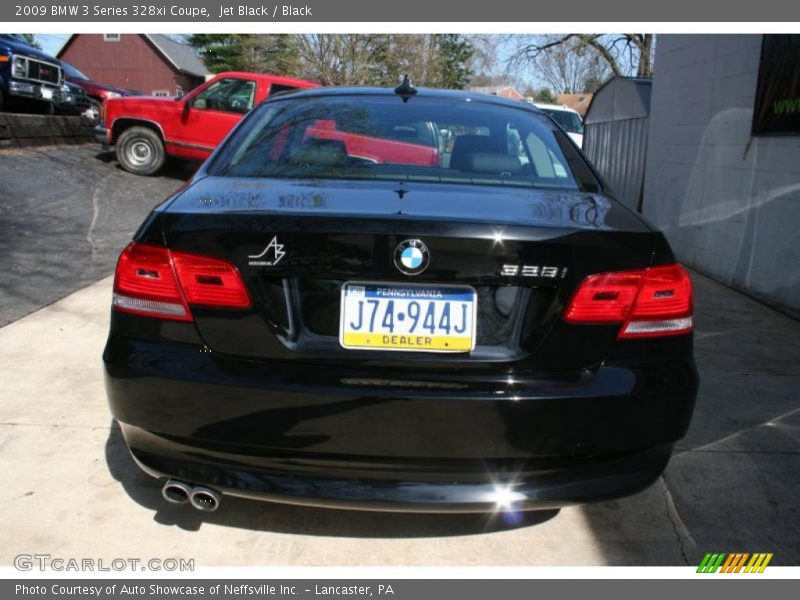 Jet Black / Black 2009 BMW 3 Series 328xi Coupe