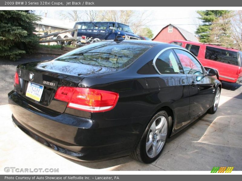 Jet Black / Black 2009 BMW 3 Series 328xi Coupe