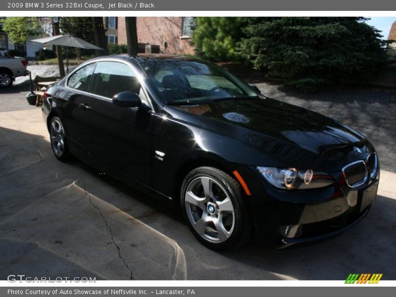 Jet Black / Black 2009 BMW 3 Series 328xi Coupe