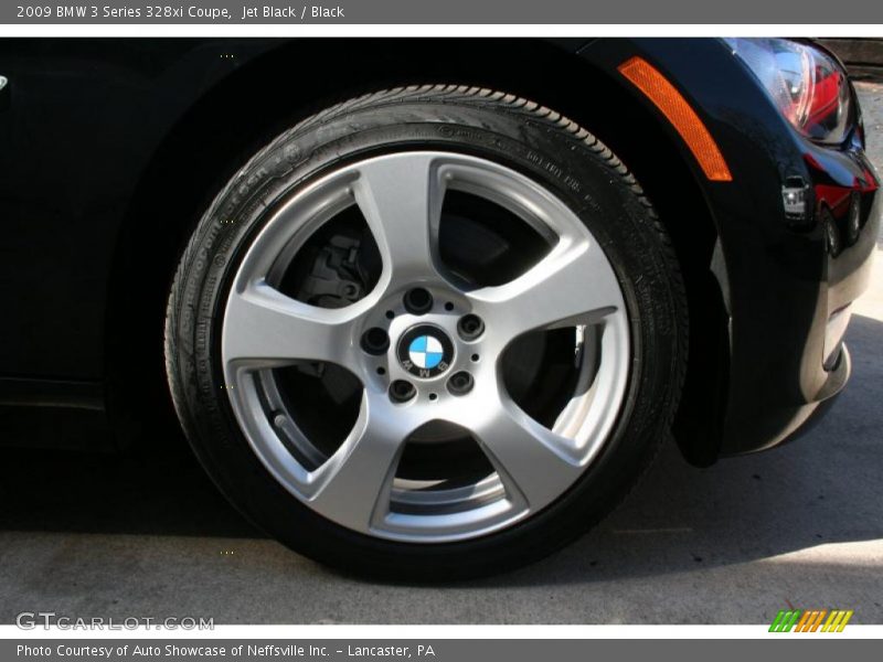 Jet Black / Black 2009 BMW 3 Series 328xi Coupe
