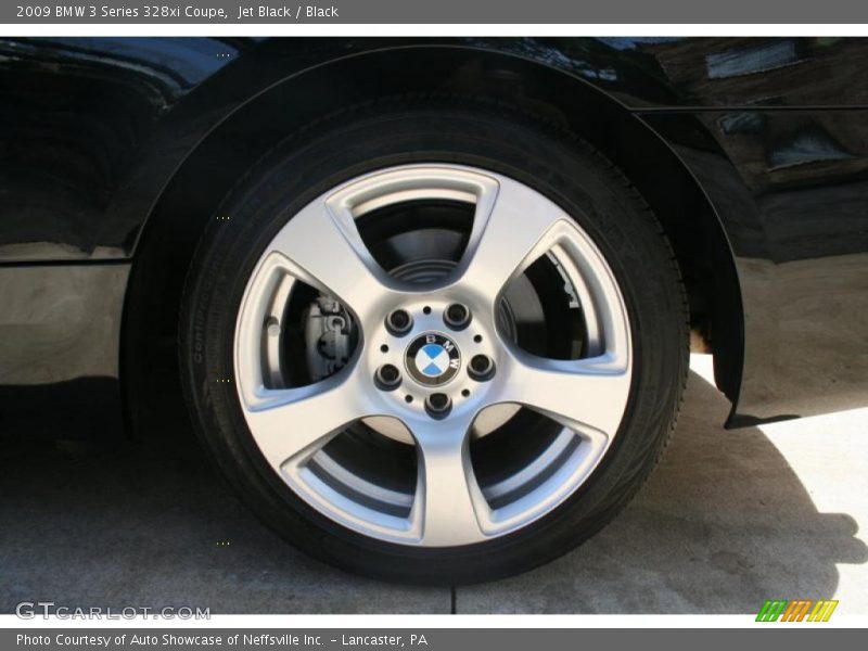 Jet Black / Black 2009 BMW 3 Series 328xi Coupe