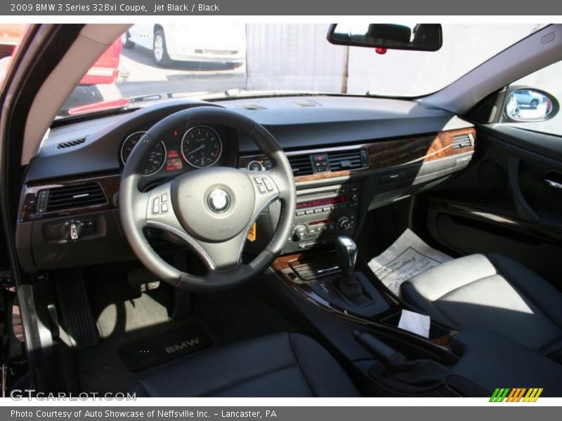 Jet Black / Black 2009 BMW 3 Series 328xi Coupe