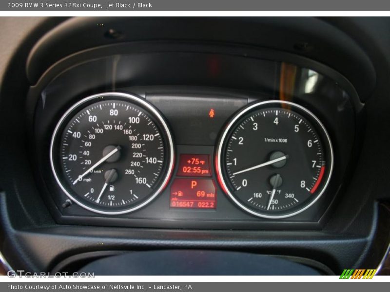 Jet Black / Black 2009 BMW 3 Series 328xi Coupe
