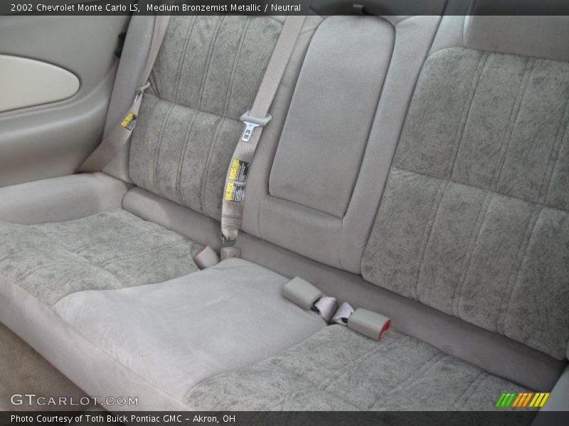 Medium Bronzemist Metallic / Neutral 2002 Chevrolet Monte Carlo LS