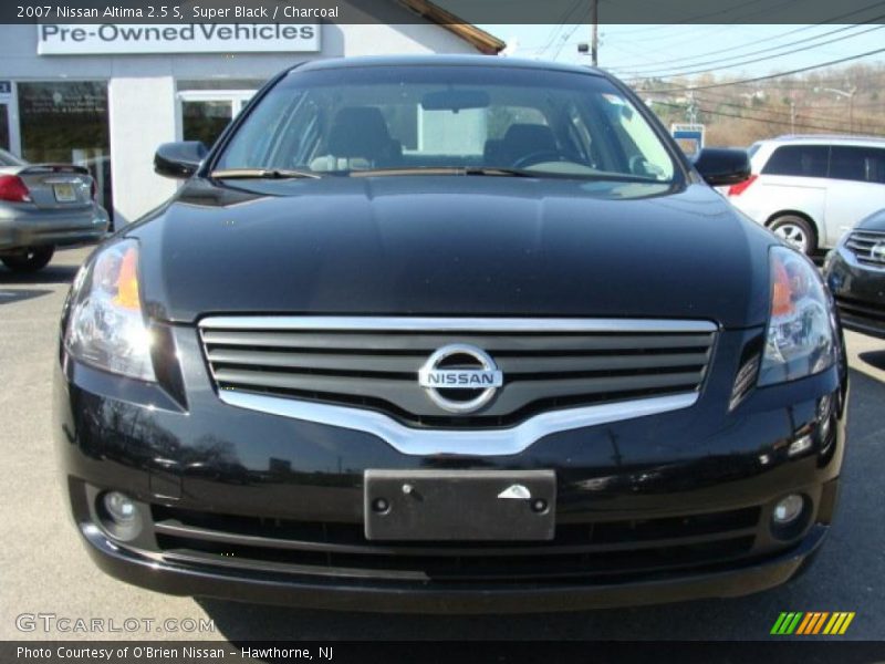 Super Black / Charcoal 2007 Nissan Altima 2.5 S
