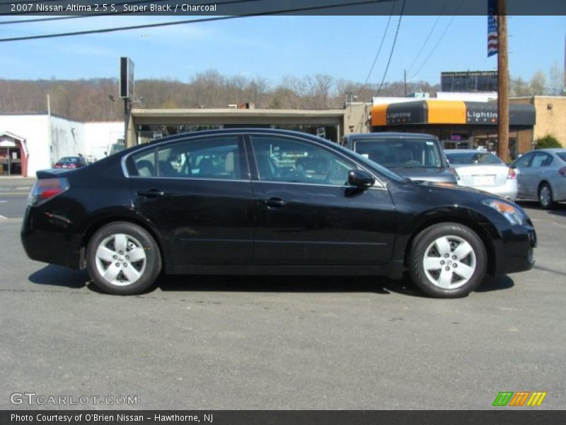 Super Black / Charcoal 2007 Nissan Altima 2.5 S