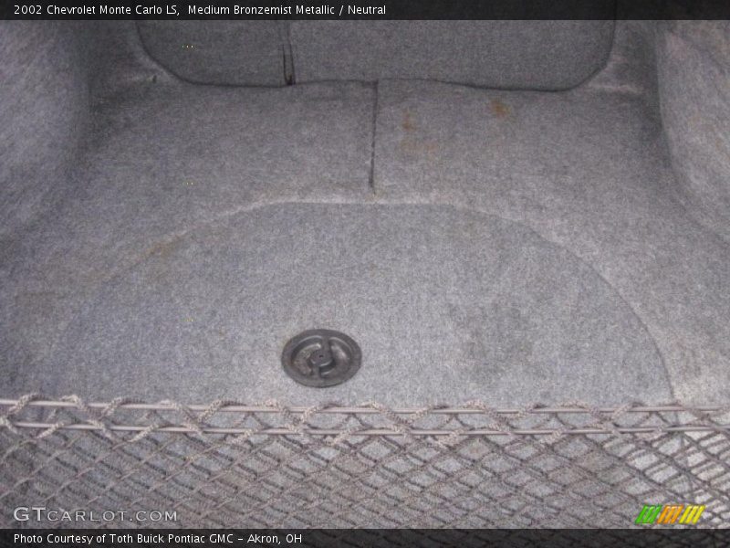 Medium Bronzemist Metallic / Neutral 2002 Chevrolet Monte Carlo LS