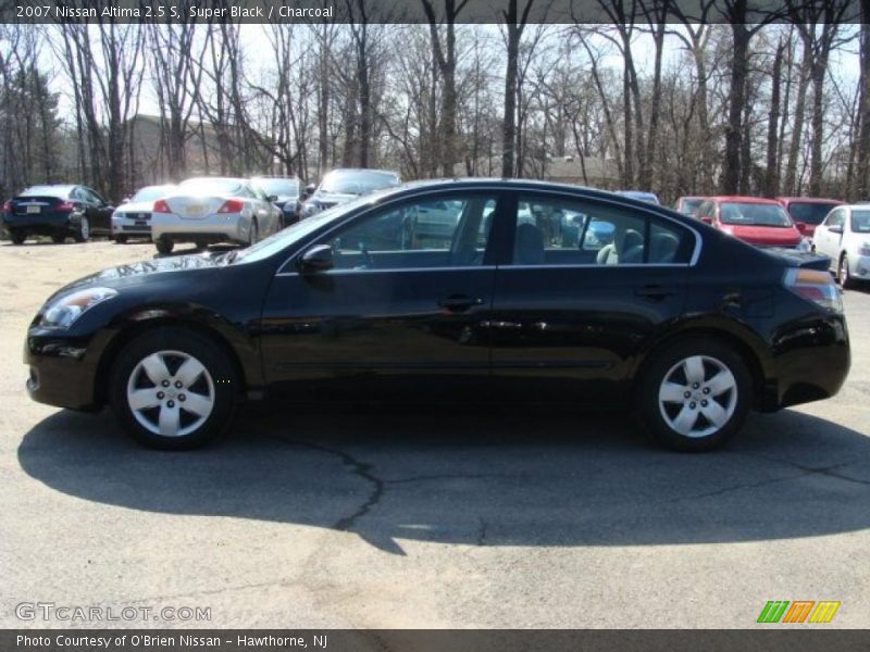 Super Black / Charcoal 2007 Nissan Altima 2.5 S