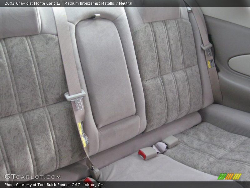 Medium Bronzemist Metallic / Neutral 2002 Chevrolet Monte Carlo LS