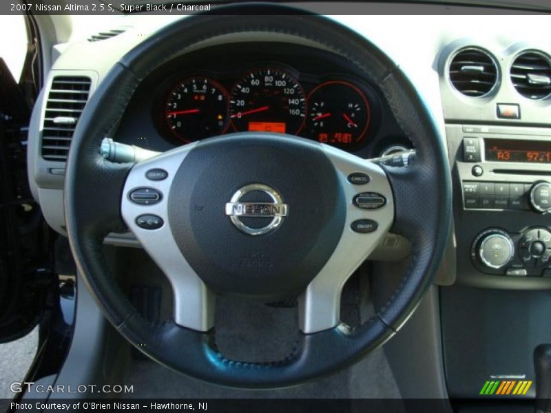 Super Black / Charcoal 2007 Nissan Altima 2.5 S